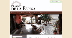 Desktop Screenshot of elarcodelaespiga.com